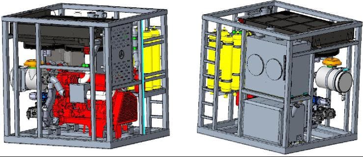 Power Pack Unit for Coiled Tubing Operations